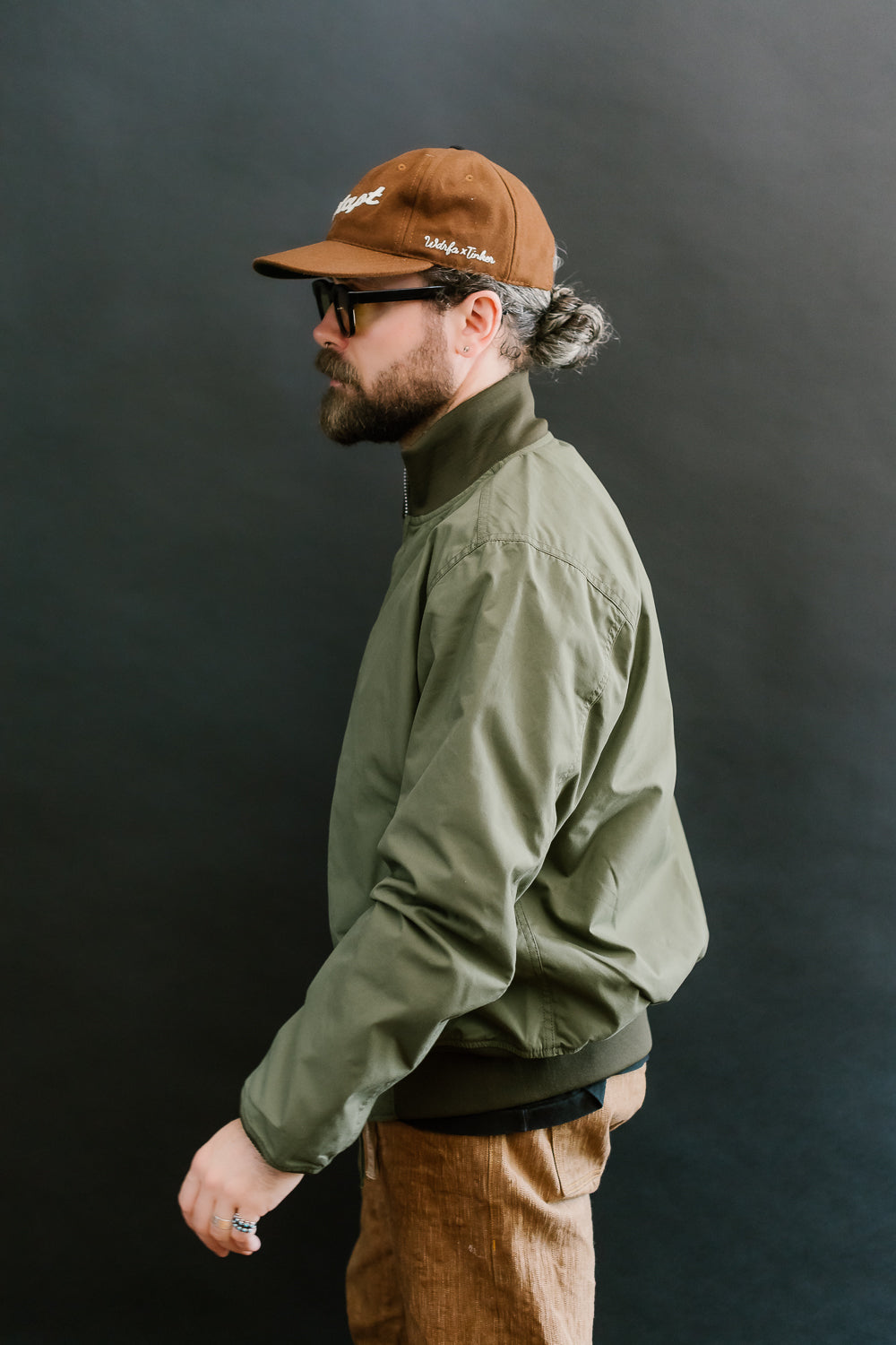 IHJ-130-OLV-NP - Reversible Tanker Jacket - Olive