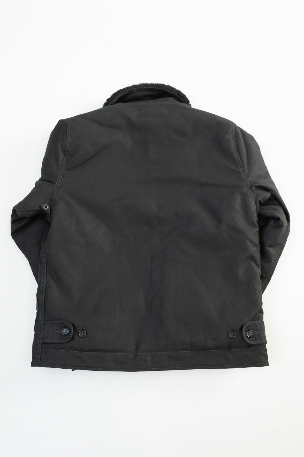 IHM-35-BLK - Whipcord N1 Deck Jacket - Black, Black