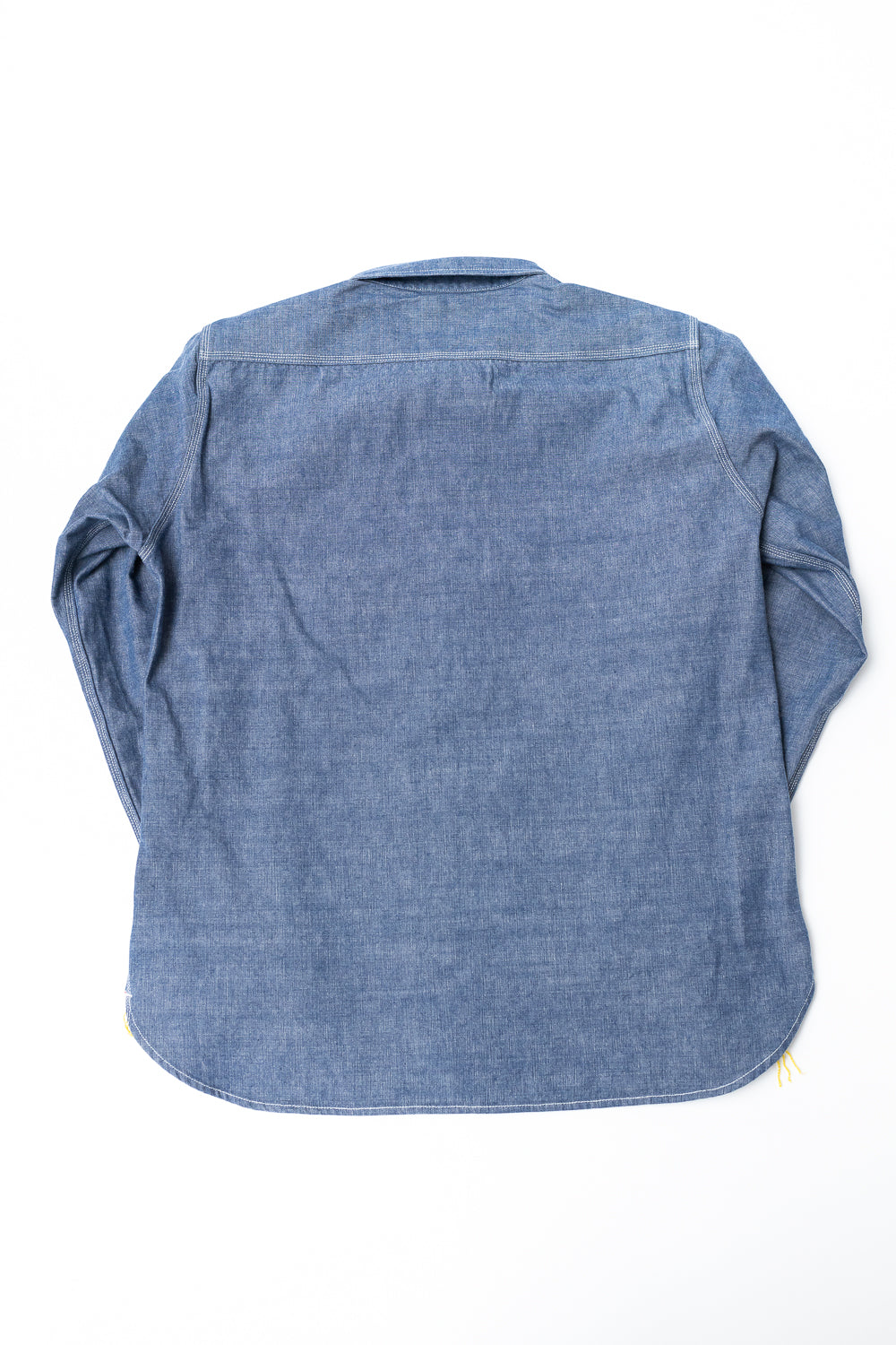 IHSH-21-BLU - 10oz Selvedge Chambray Work Shirt - Blue