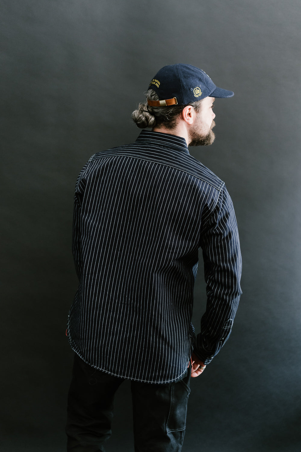 IHSH-266-IND - 12oz Wabash Work Shirt - Indigo