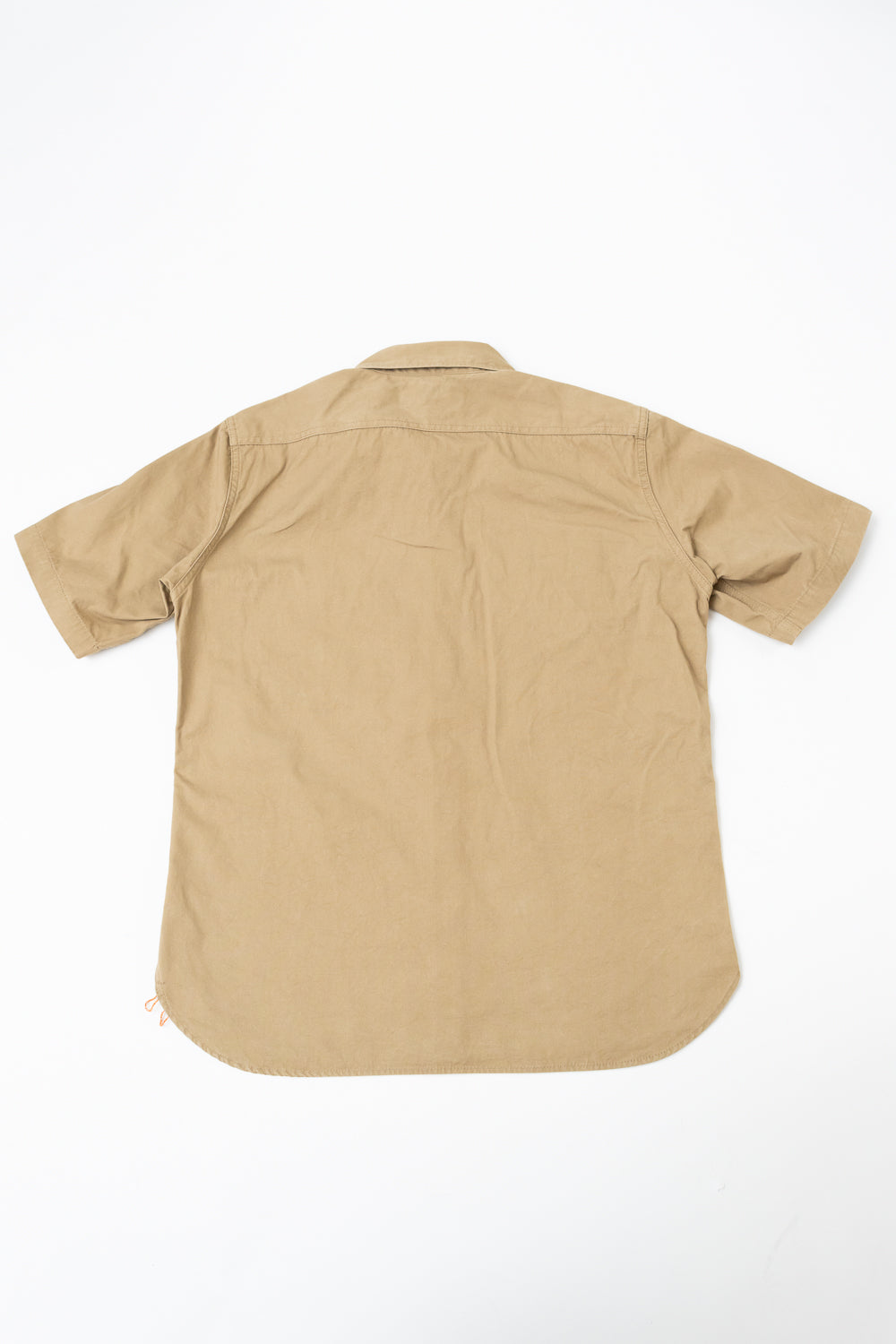 IHSH-393-KHA - 7oz Fatigue Short Sleeve Work Shirt - Khaki