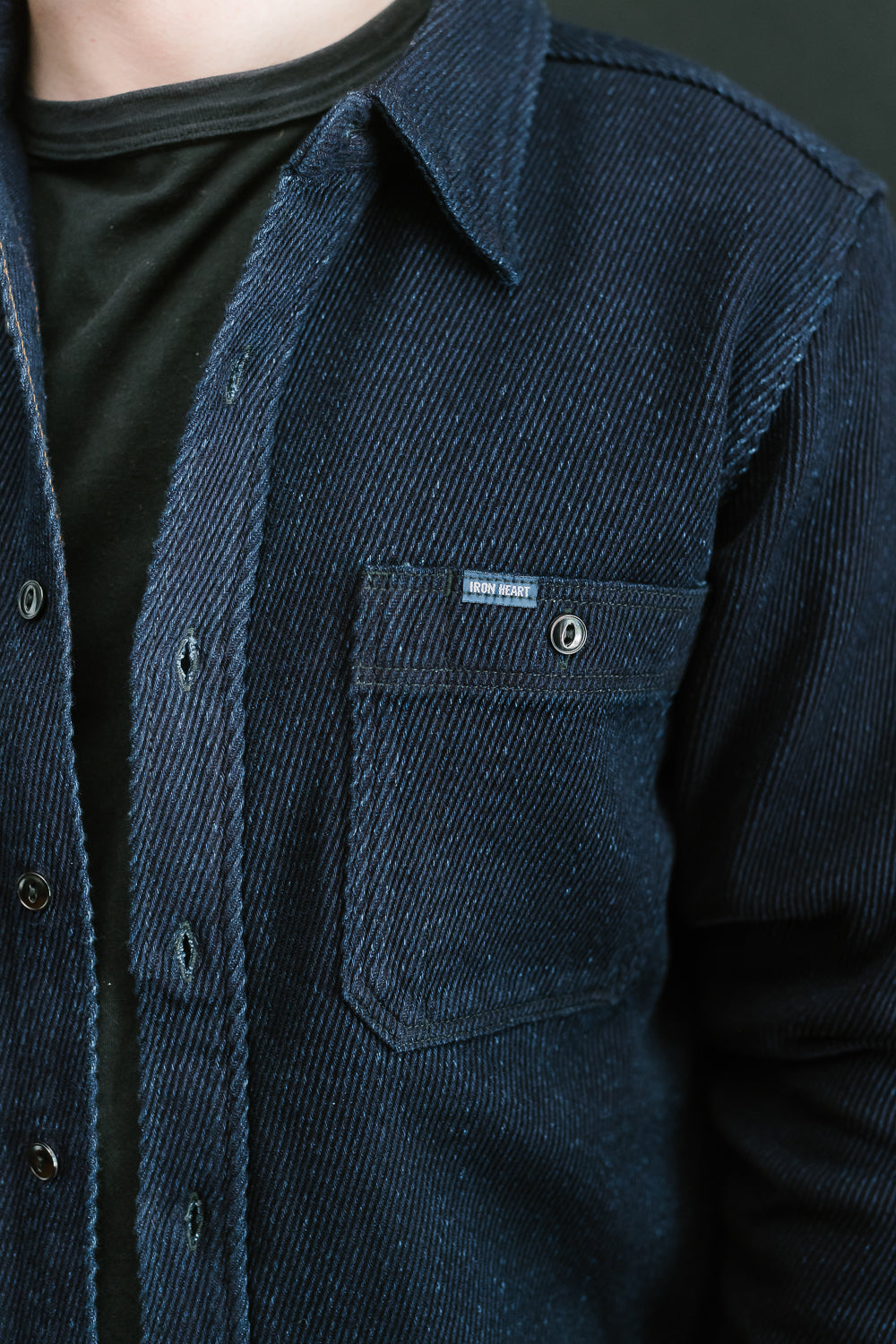 IHSH-288-IND - Kersey Work Shirt - Indigo