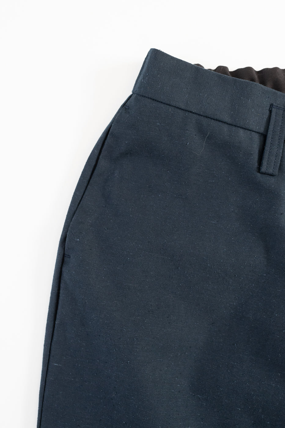 Back Nep Trousers - 171 Dark Navy