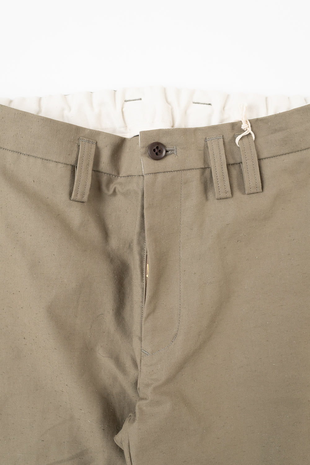 Back Nep Trousers - 38 Sepia