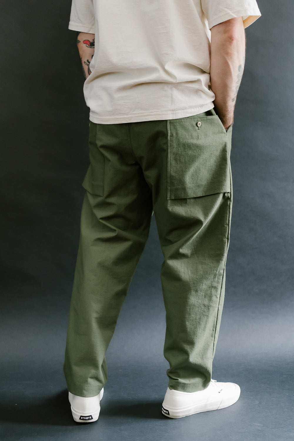 Back Nep Ump Pants - 20 Khaki