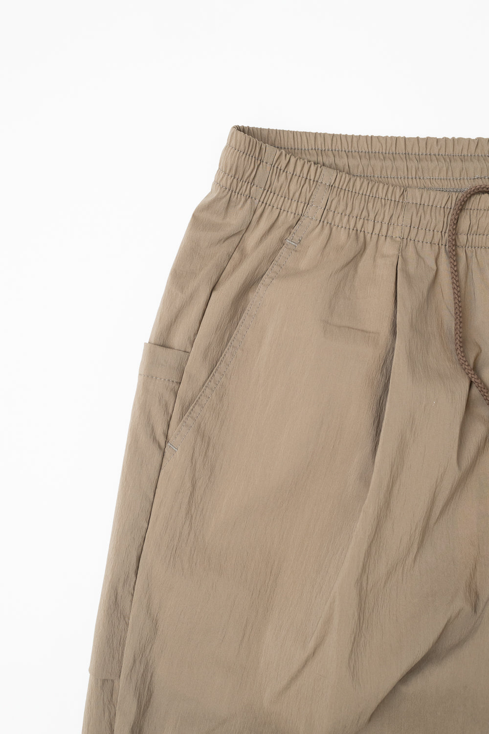 Crêpe Ump Pants - 38 Sepia