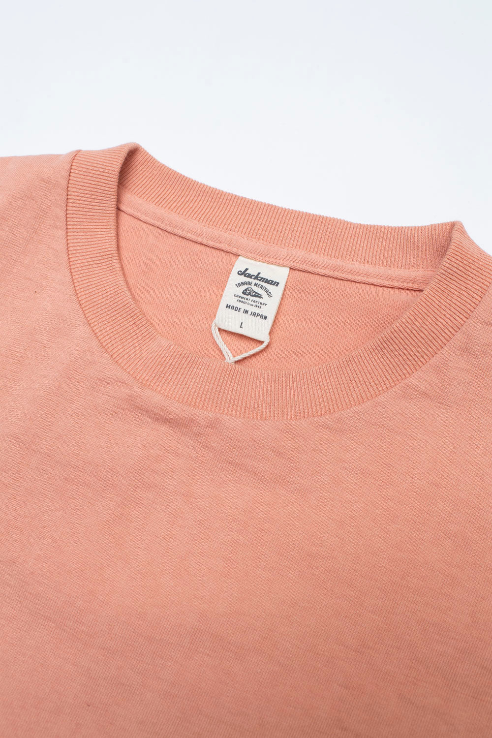 Dotsume Pocket T-Shirt - 268 Coral