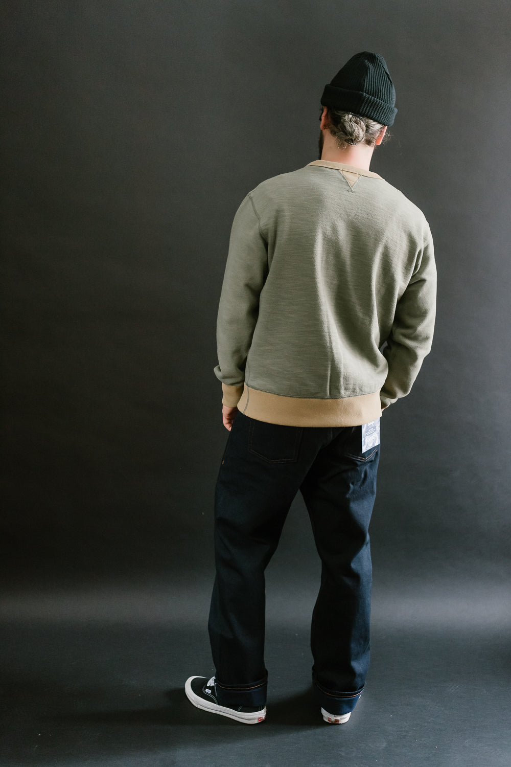 GG Sweat Crewneck - 356 Olive x Ocher