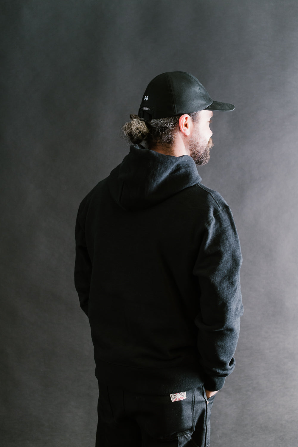 GG Sweat Pullover Parka - 07 Black