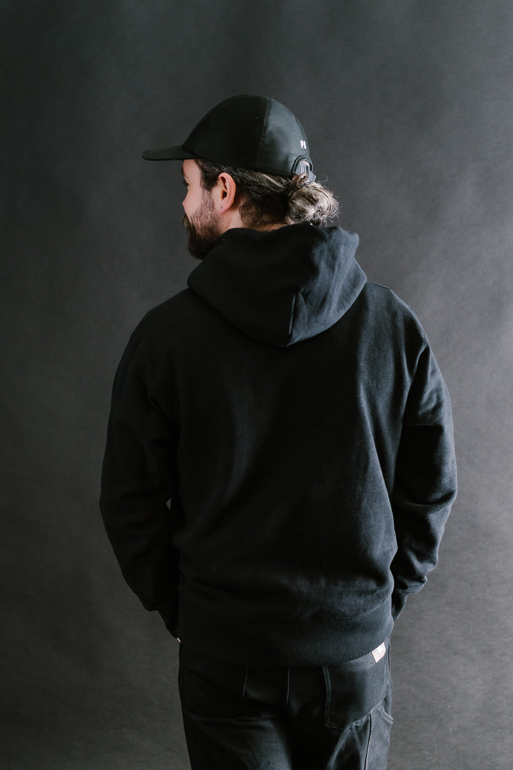 GG Sweat Pullover Parka - 07 Black