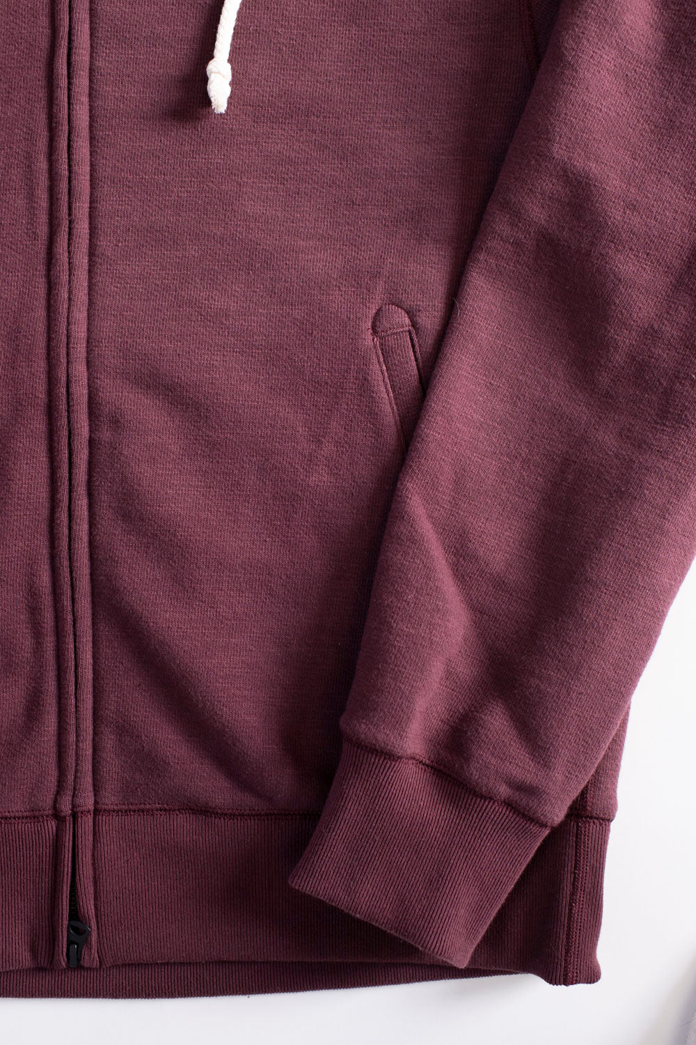 GG Sweat Zipper Parka - 217 Mahogany