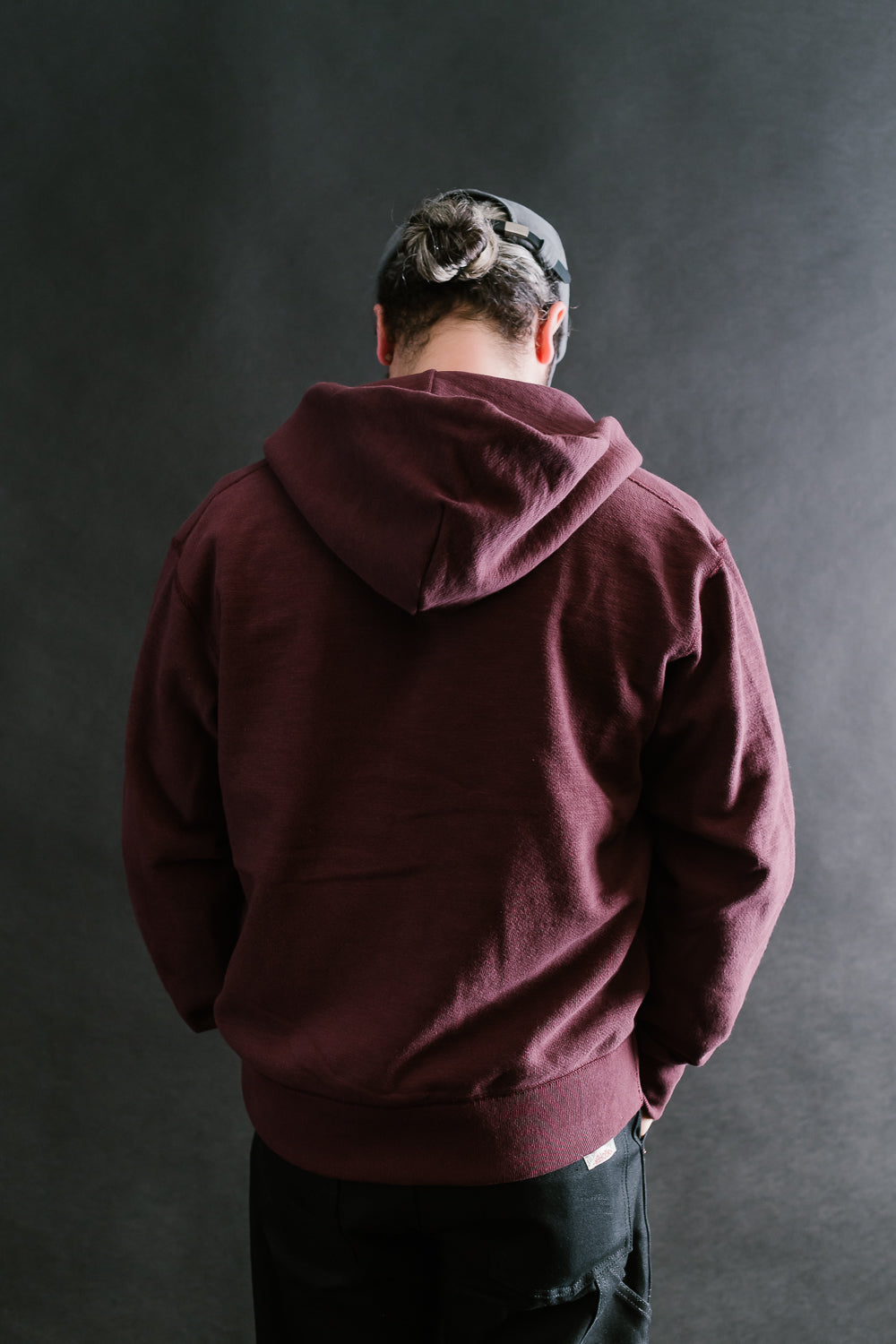 GG Sweat Zipper Parka - 217 Mahogany