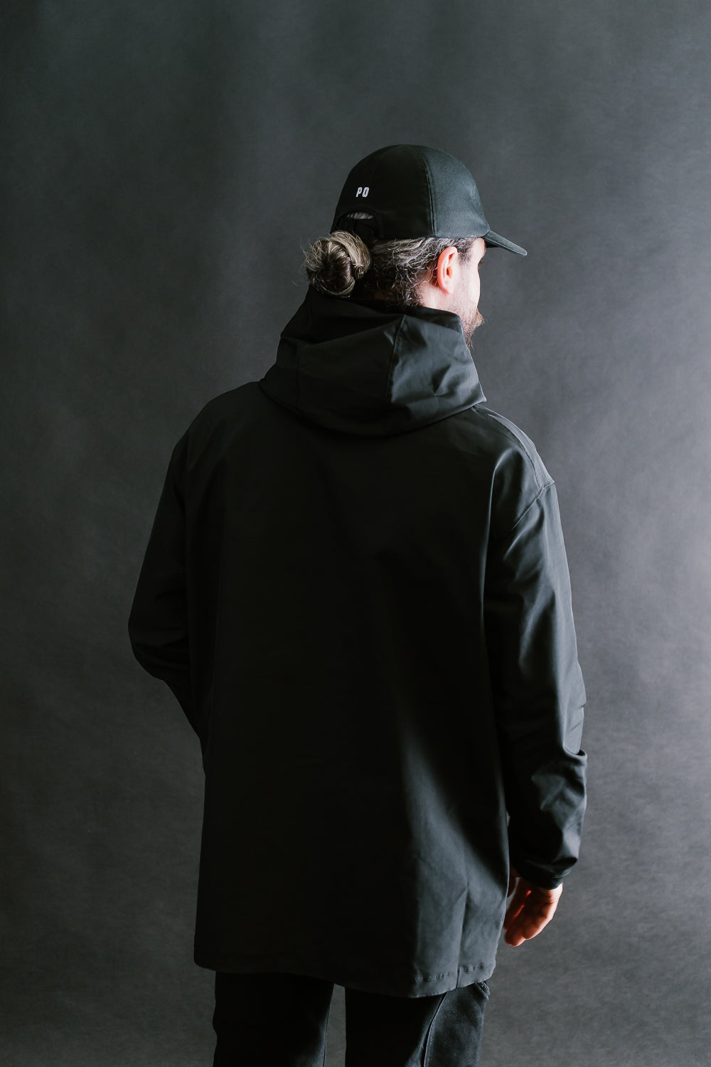 OX Hoodie Coat - 07 Black