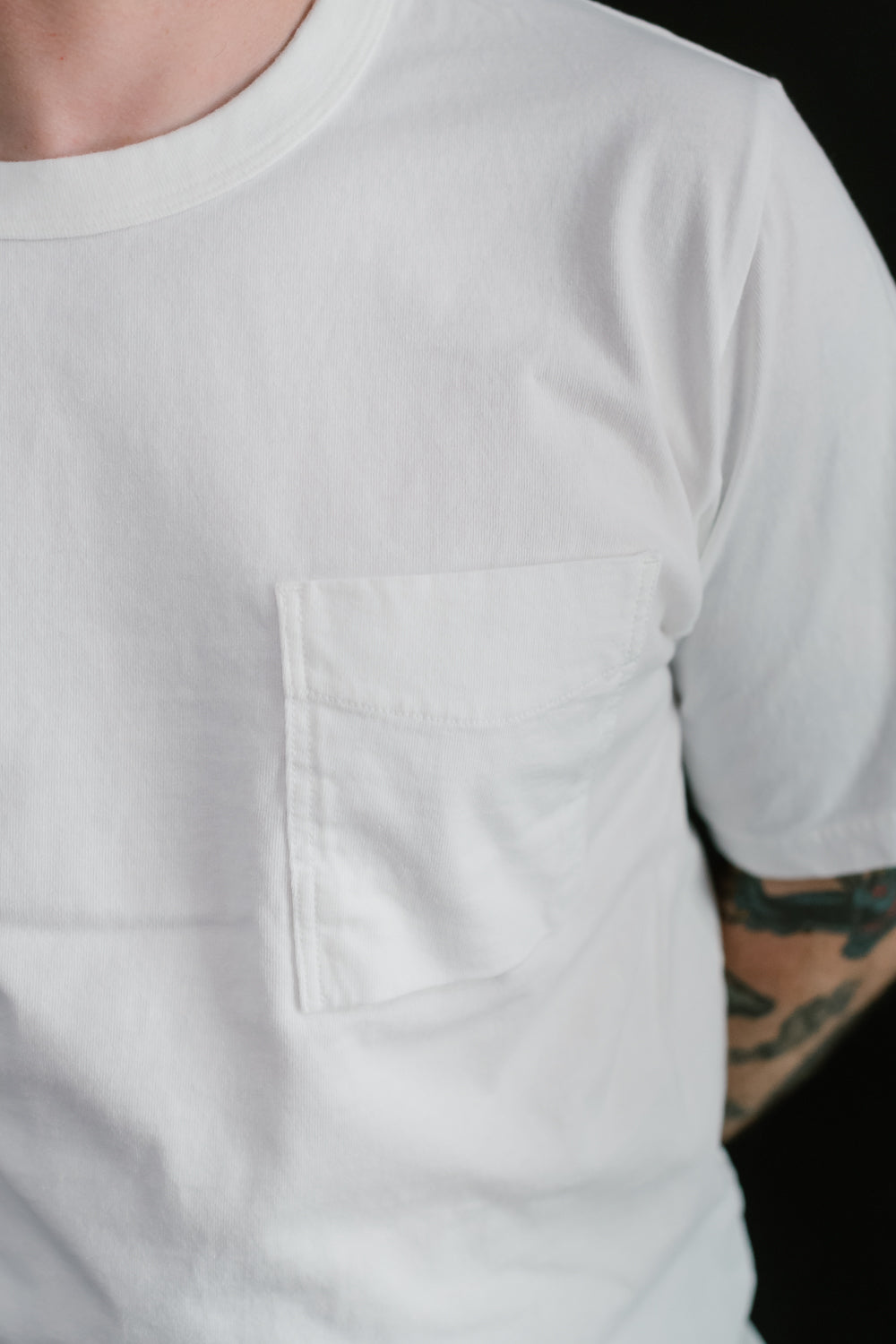 Pocket T-Shirt - 10 White