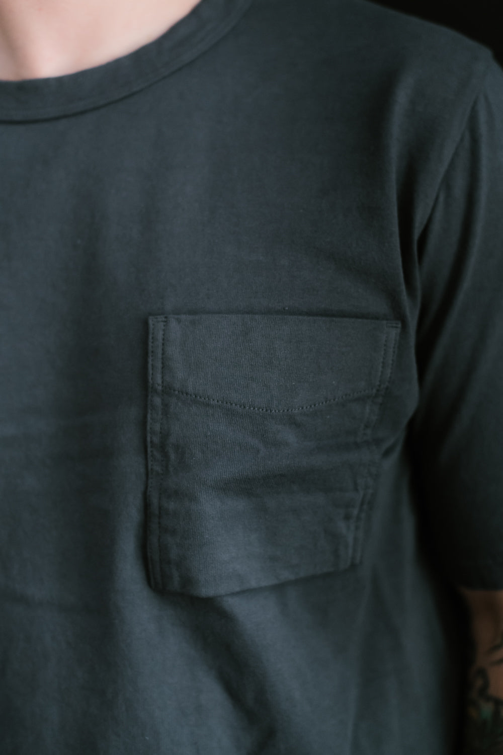 Pocket T-Shirt - 107 Dark Blue Grey