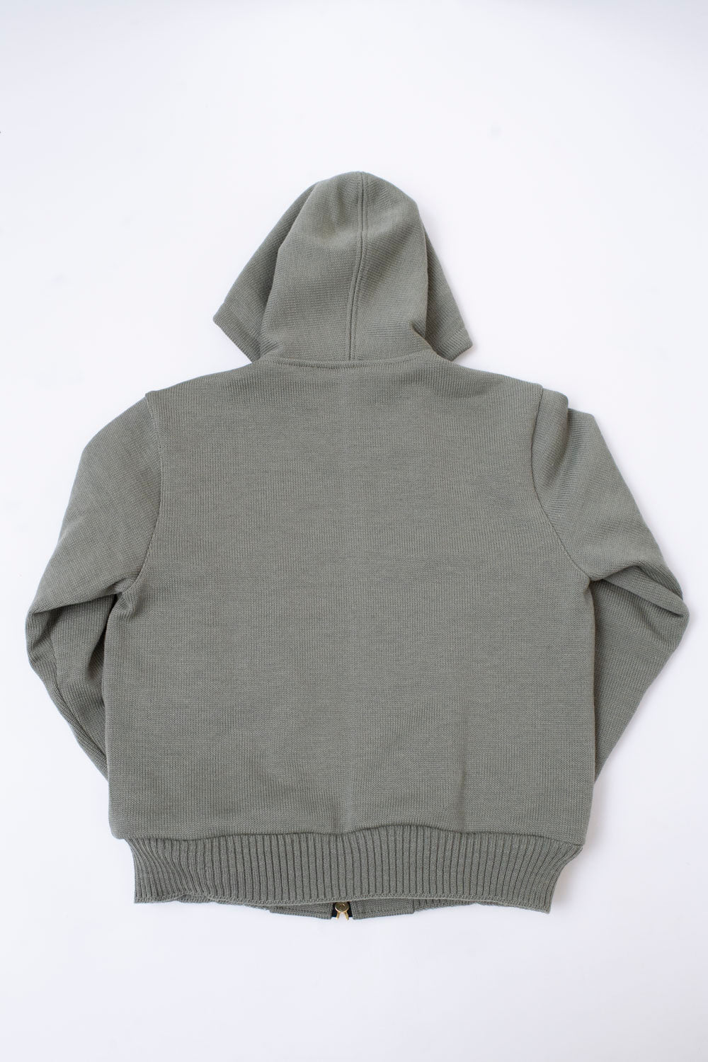 James Dant x Dehen - Full Zip Moto Hoodie - Sage