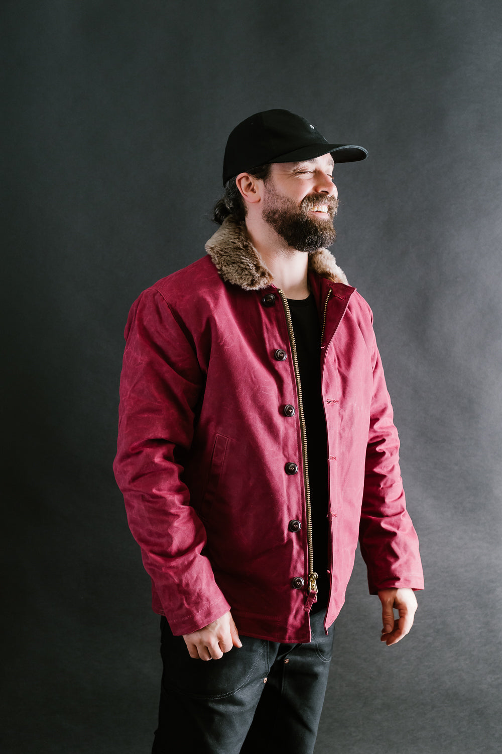 James Dant x Dehen - N-1 Deck Jacket - Auburn, Kodiak