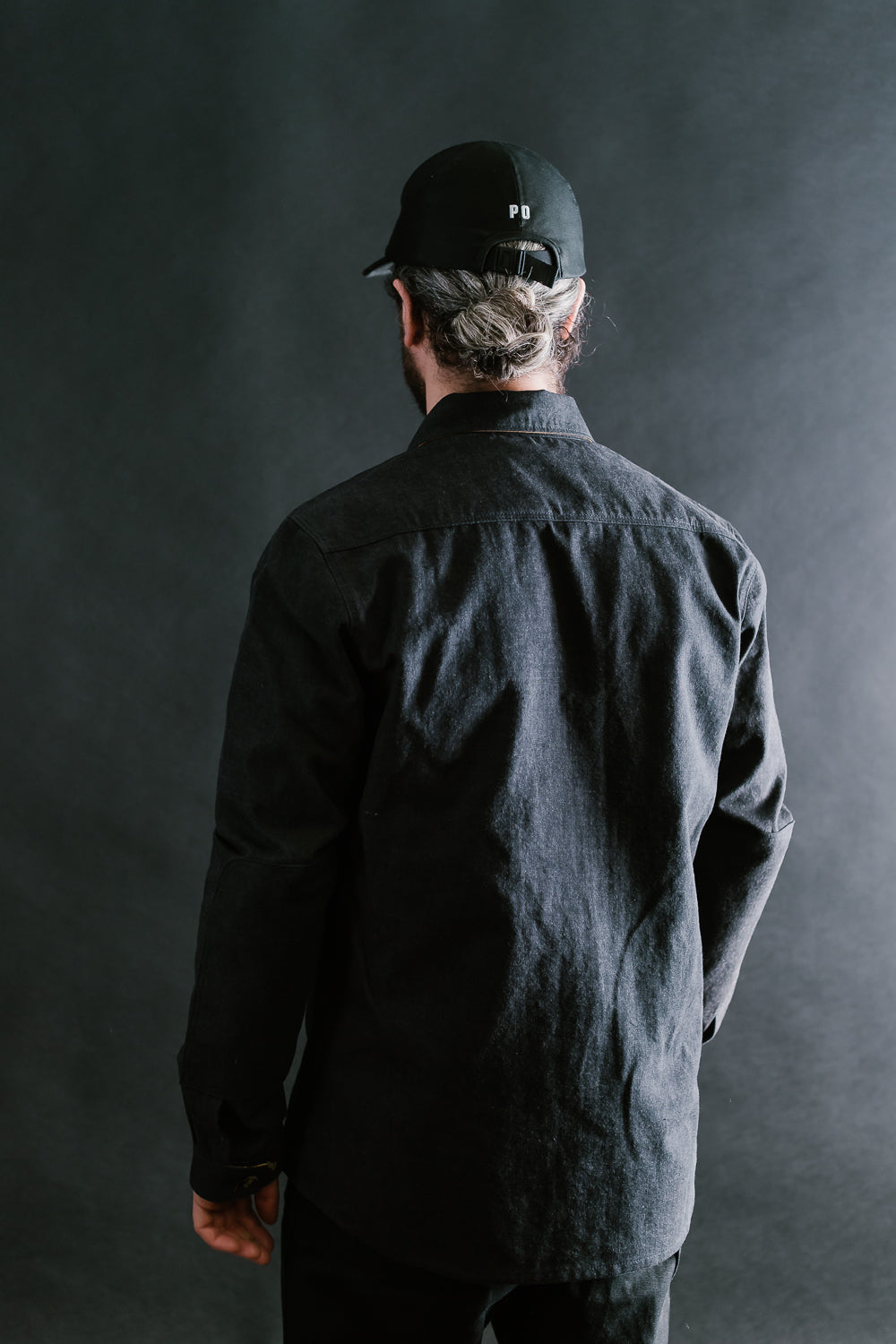 James Dant x Dehen - Selvedge Denim Crissman Overshirt - Black