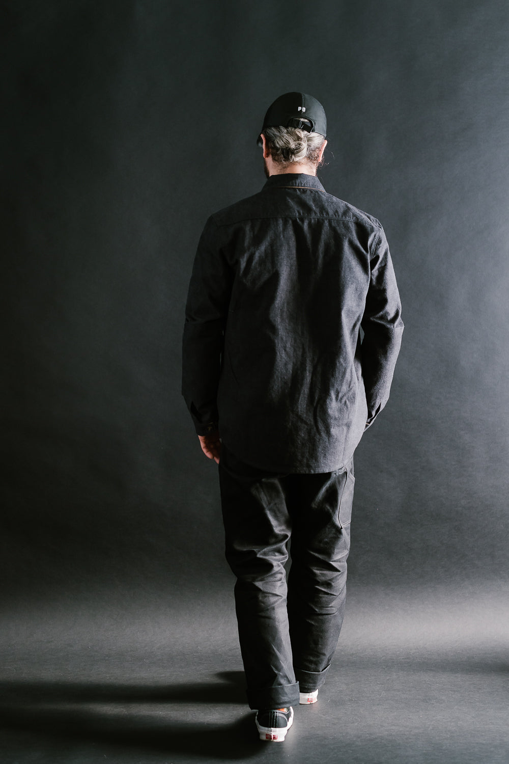 James Dant x Dehen - Selvedge Denim Crissman Overshirt - Black