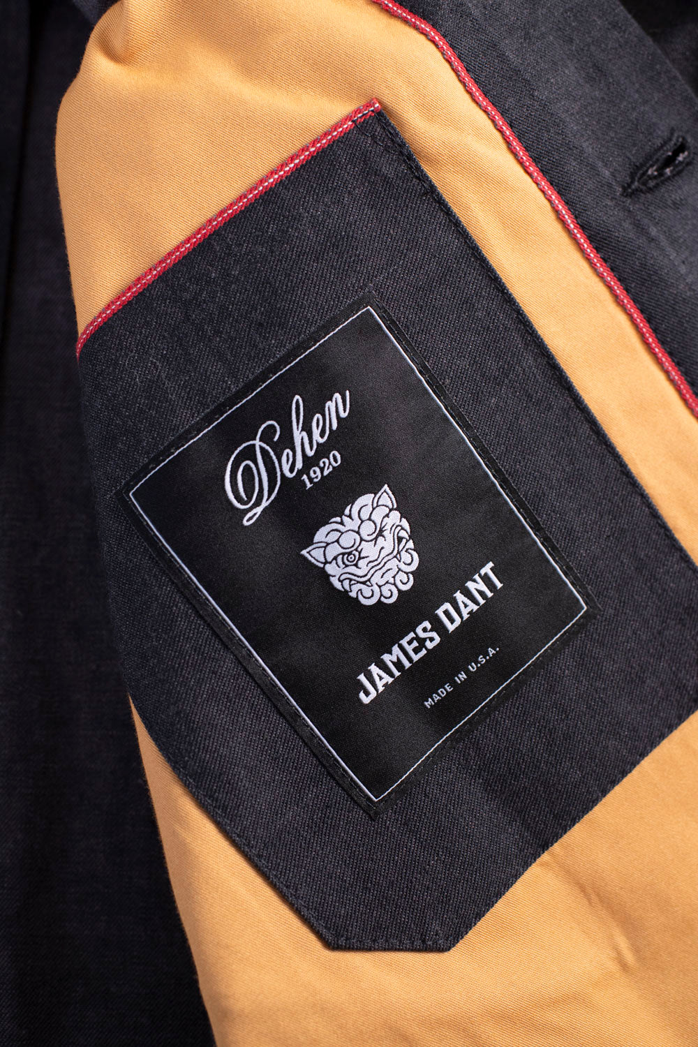 James Dant x Dehen - Selvedge Denim Crissman Overshirt - Black