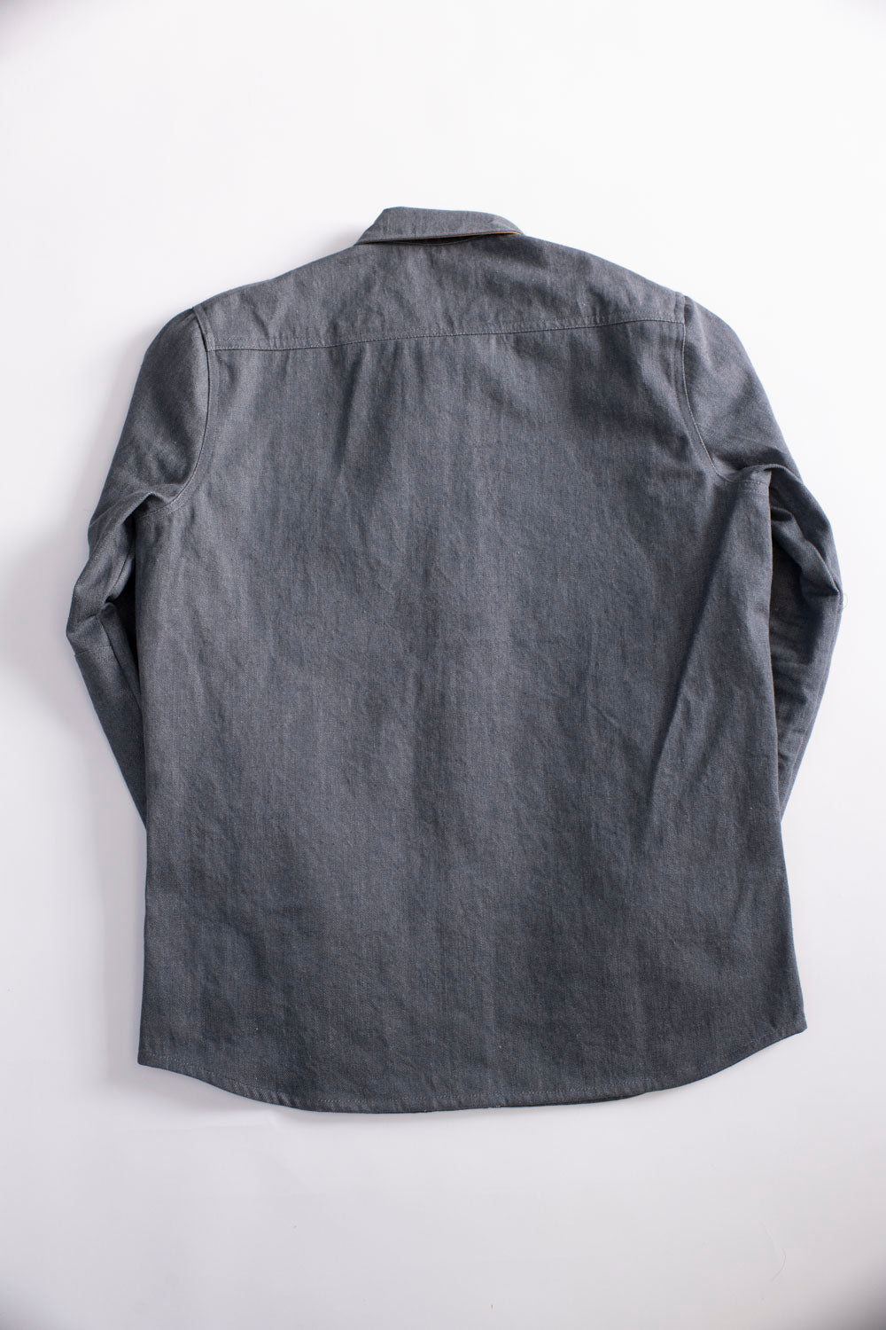 James Dant x Dehen - Selvedge Denim Crissman Overshirt - Pewter