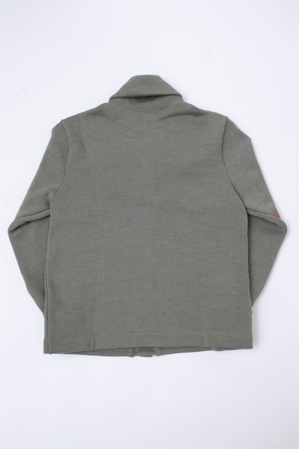 James Dant x Dehen - Shawl Sweater Coat 2.0 - Sage, Field Tan