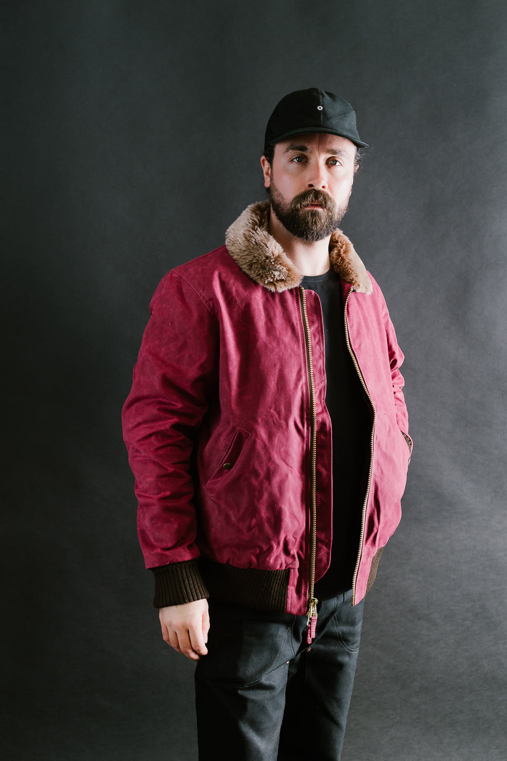 James Dant x Dehen - Flyer's Club Jacket - Auburn, Kodiak