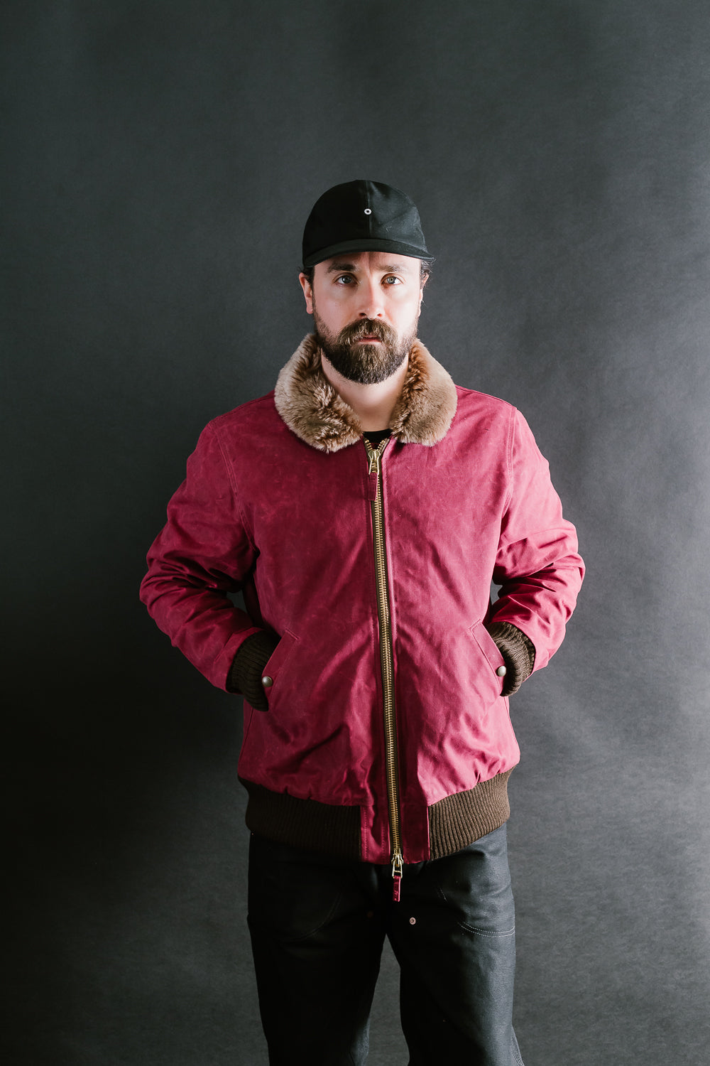 James Dant x Dehen - Flyer's Club Jacket - Auburn, Kodiak