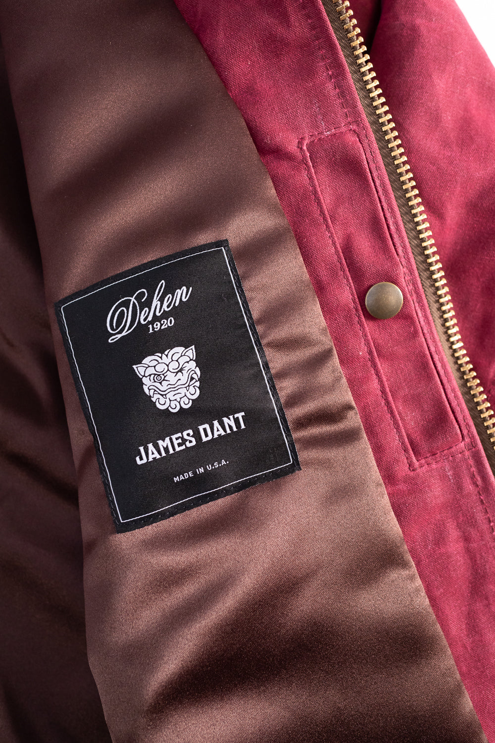 James Dant x Dehen - Flyer's Club Jacket - Auburn, Kodiak