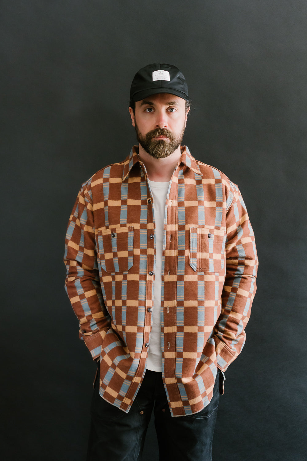 JG-22 - The Heater Flannel - Brown