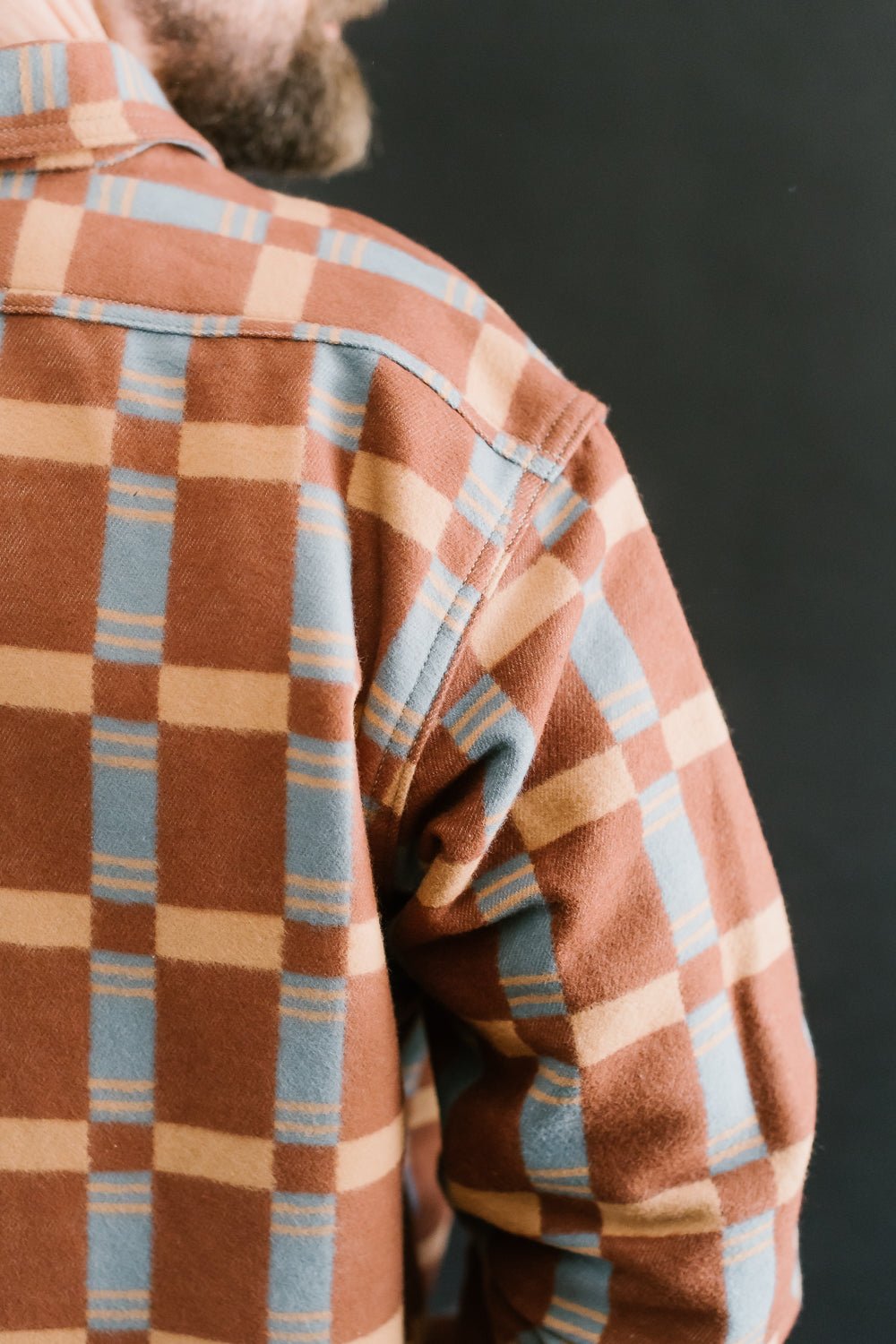 JG-22 - The Heater Flannel - Brown