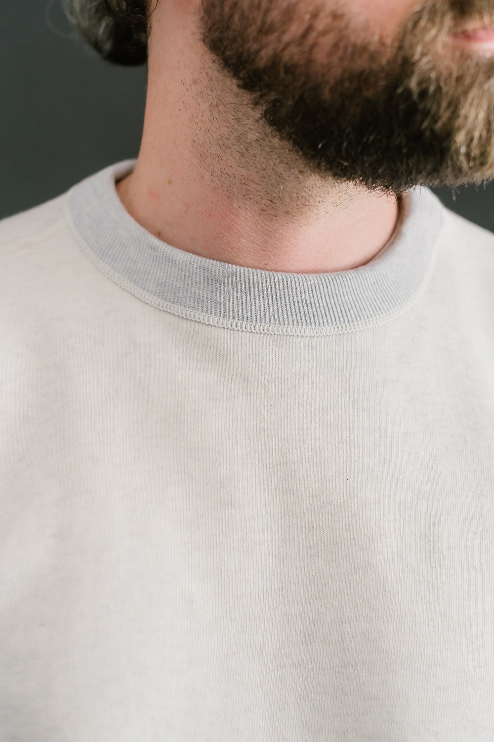 JG-CS14 - Classic Crewneck - Ash, Heather Gray