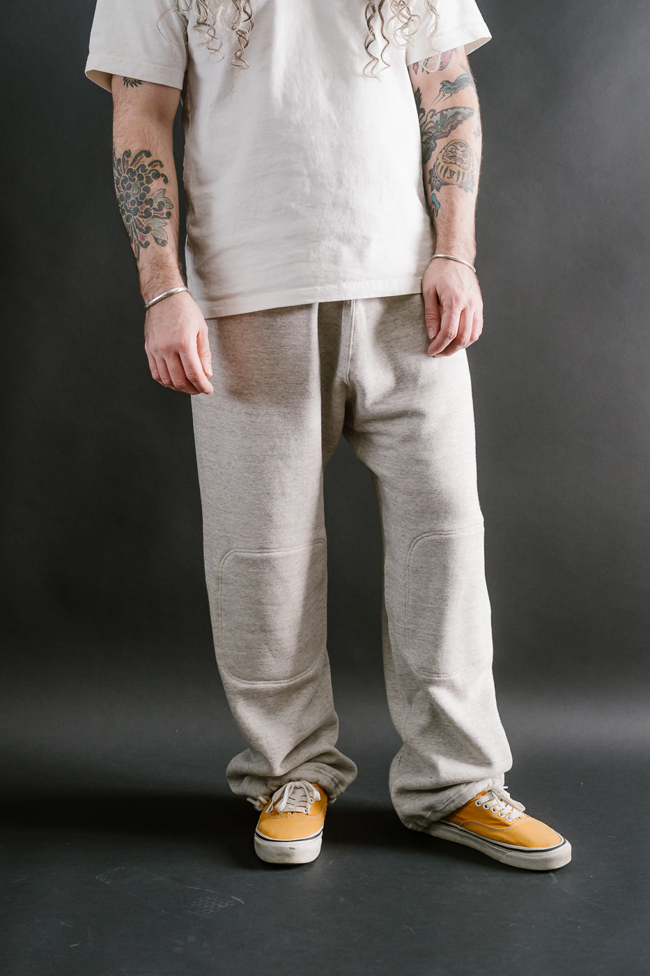 Lot JG-CS16 - Naval Training Sweatpants - Oatmeal