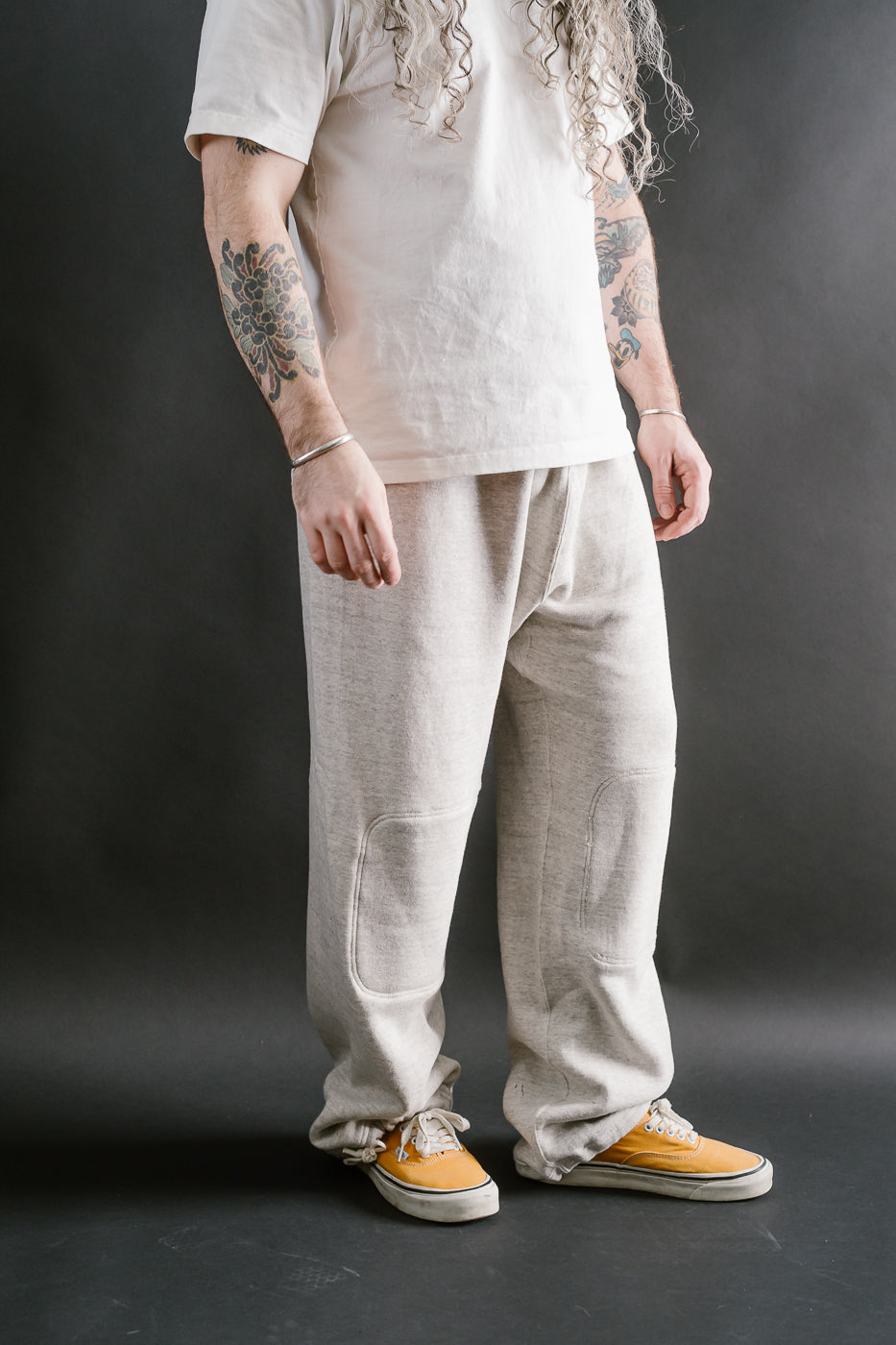 Lot JG-CS16 - Naval Training Sweatpants - Oatmeal