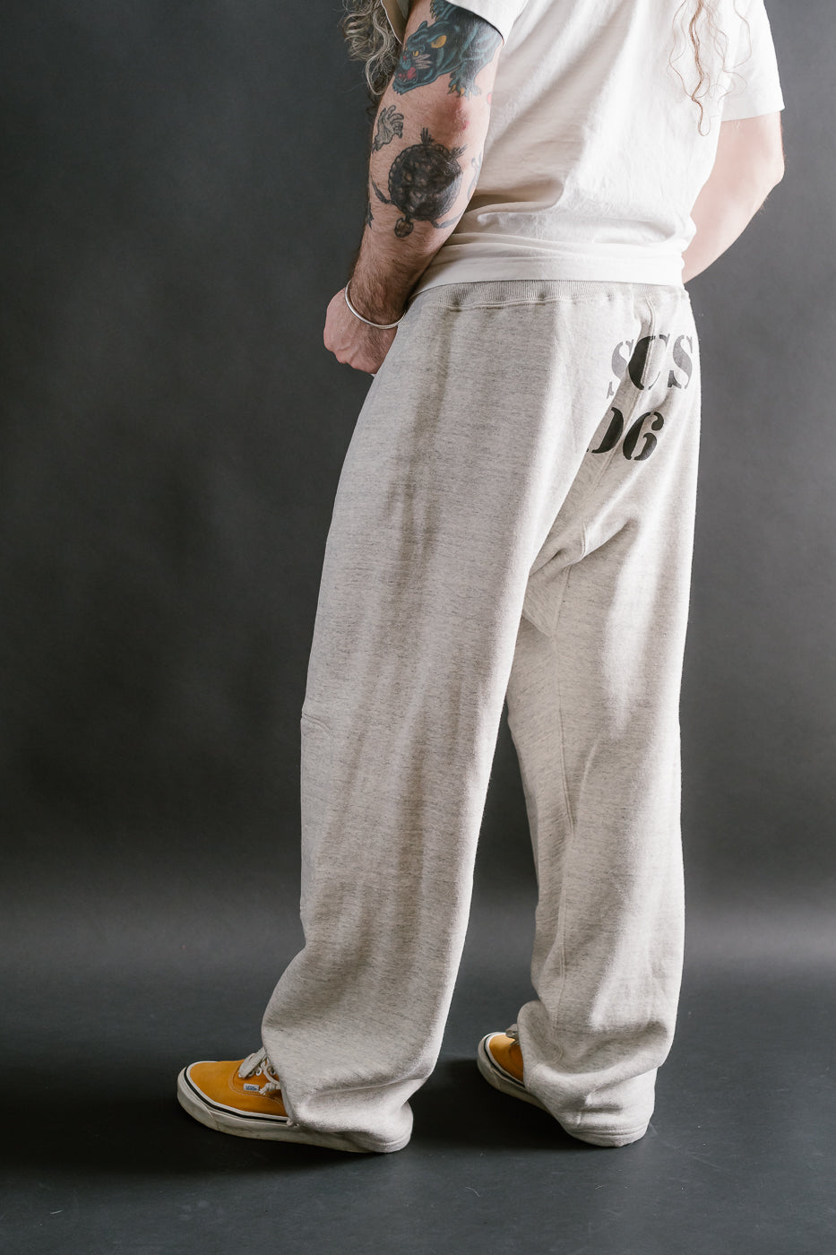 Lot JG-CS16 - Naval Training Sweatpants - Oatmeal