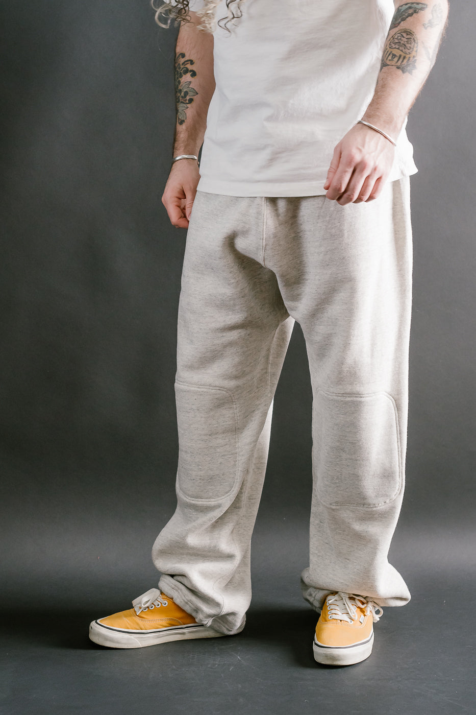 Lot JG-CS16 - Naval Training Sweatpants - Oatmeal