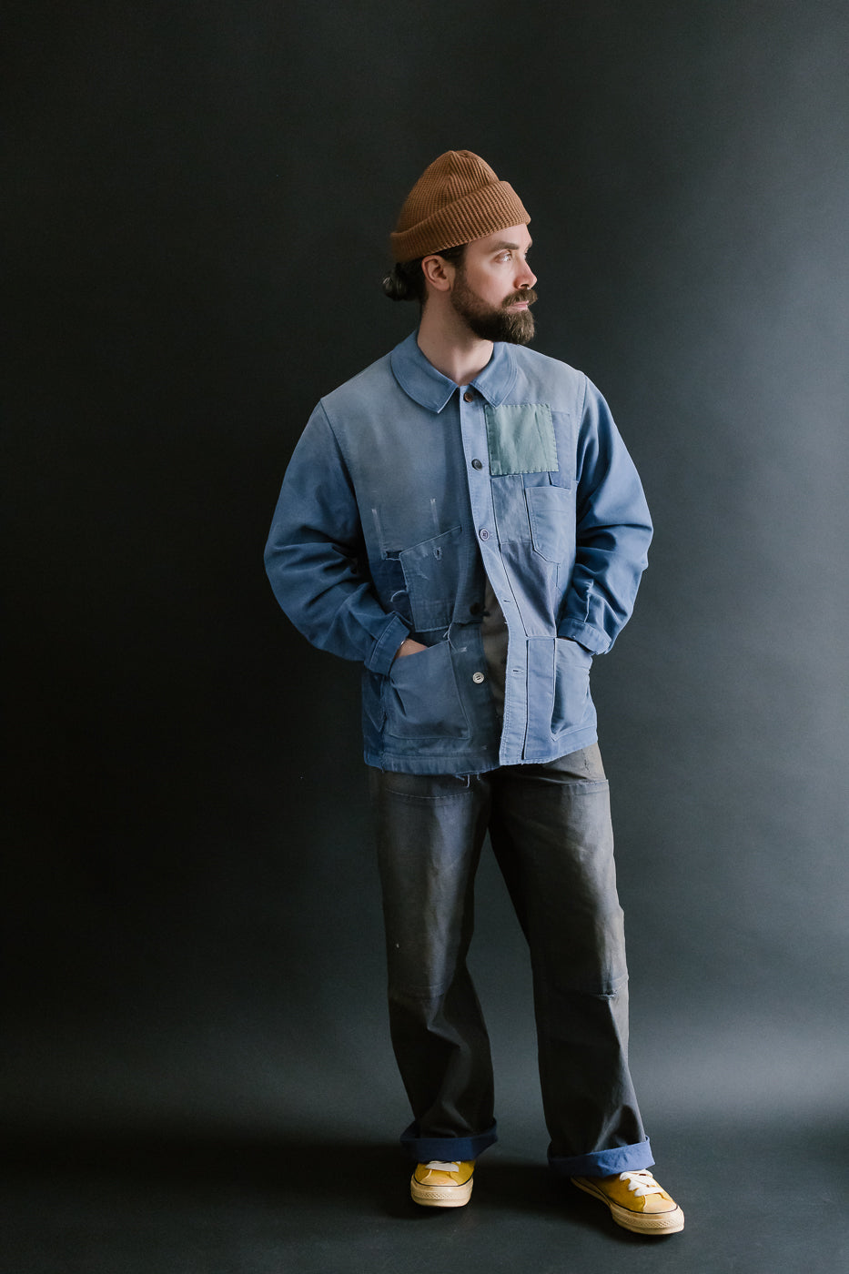 MSP-4010 - French Work Boro Jacket - Blue