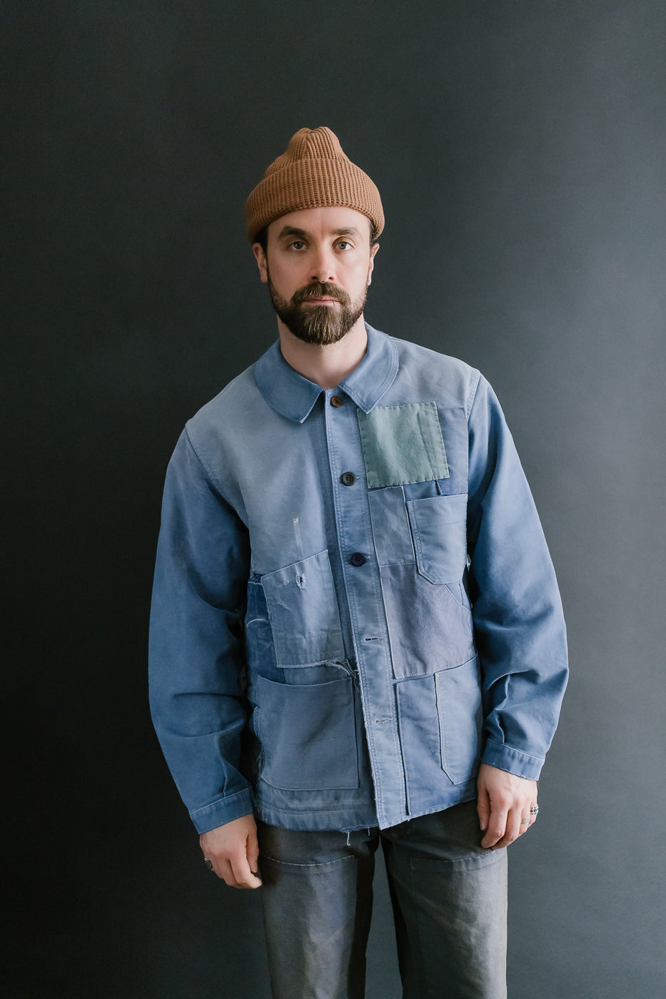 MSP-4010 - French Work Boro Jacket - Blue