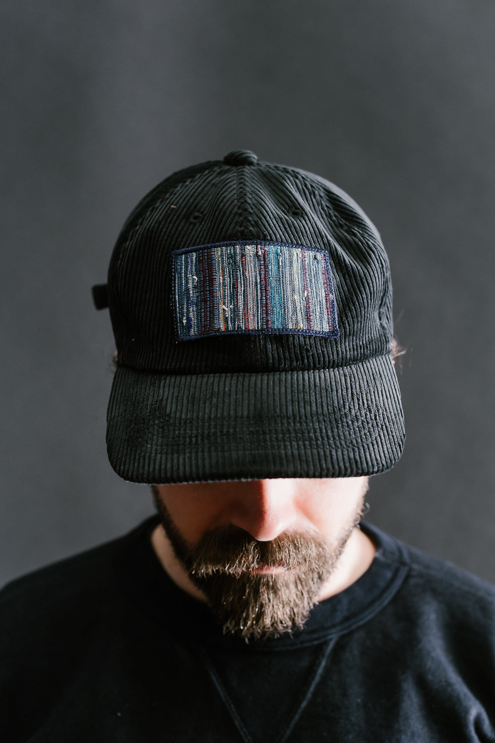 MSP-7004 - Corduroy Cap - Black