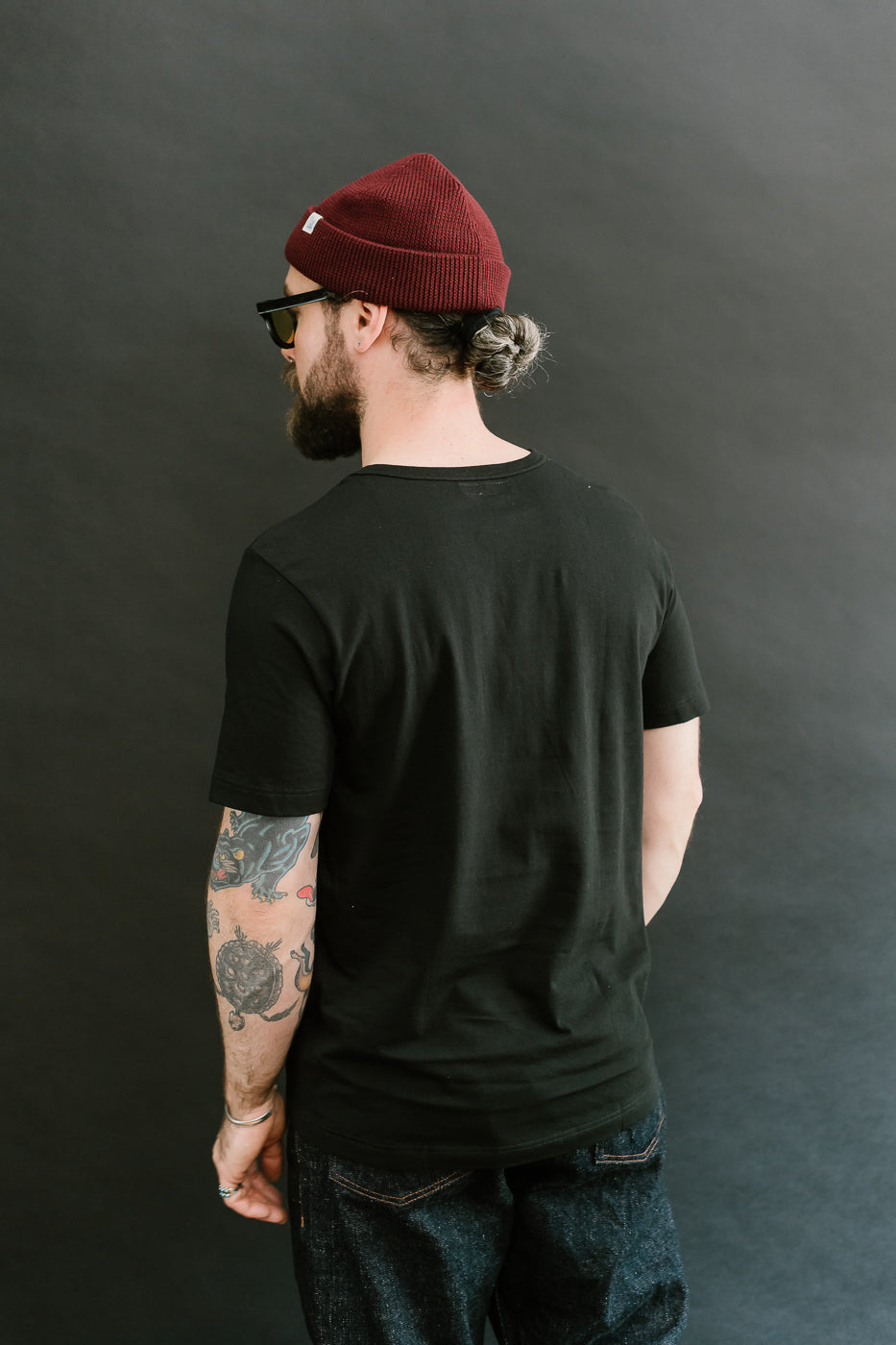 1950s.99 - 4.6oz Loopwheeled T-Shirt Classic Fit - Deep Black