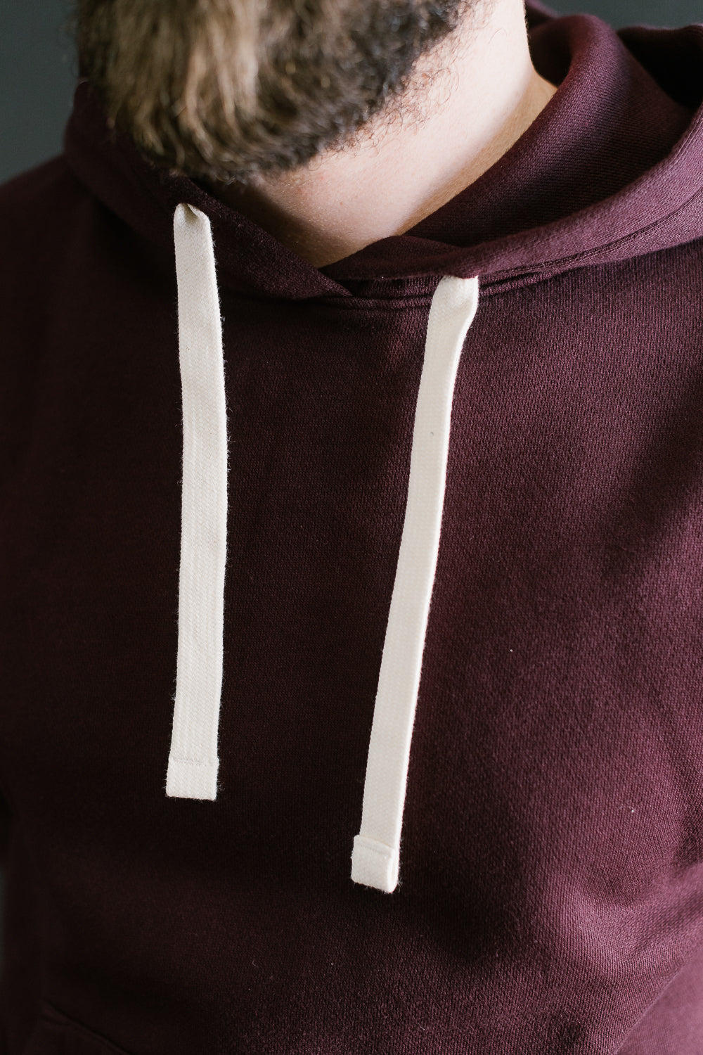 HD31.506 - 13oz Athletic Hoodie Relaxed Fit - Burgundy