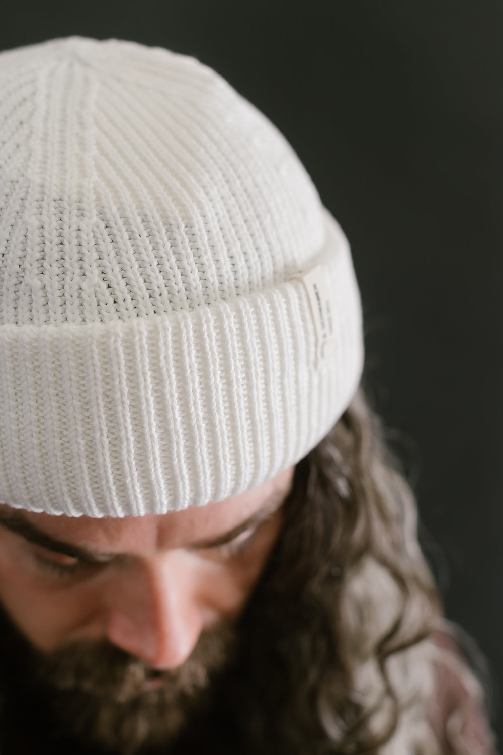 KBN01.01 - Organic Cotton Beanie - White