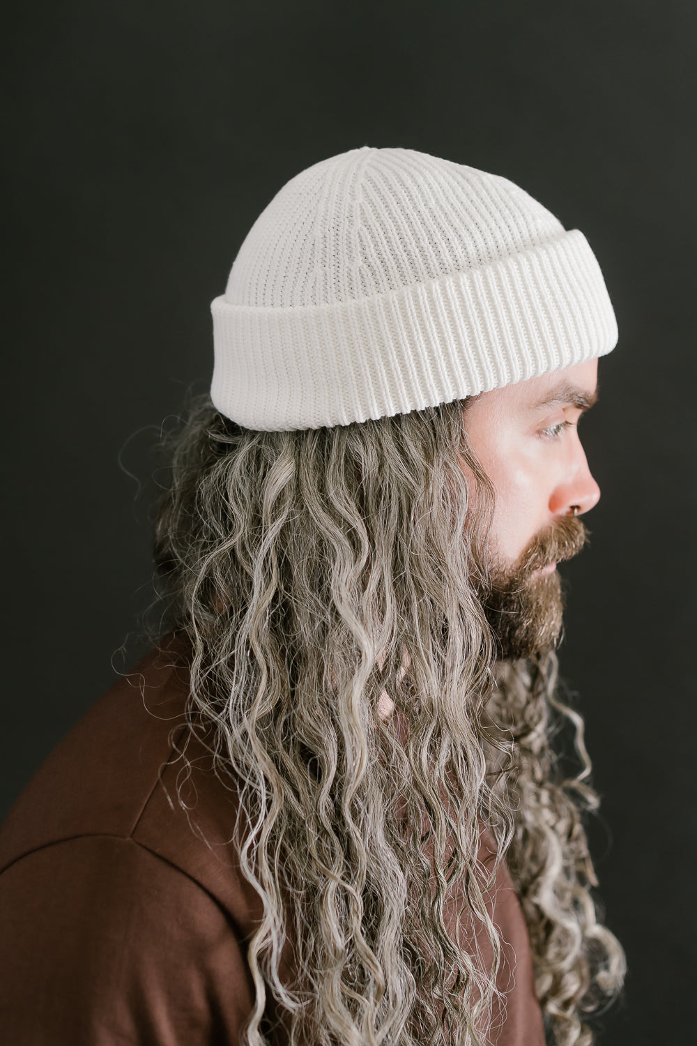 KBN01.01 - Organic Cotton Beanie - White