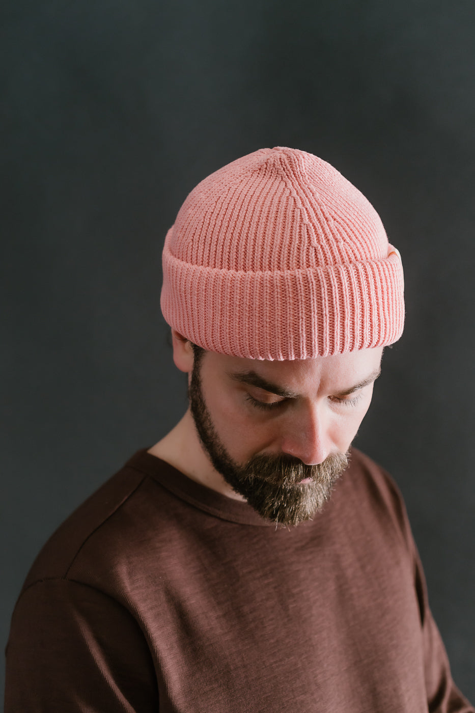 KBN01.331 - Organic Cotton Beanie - Peach