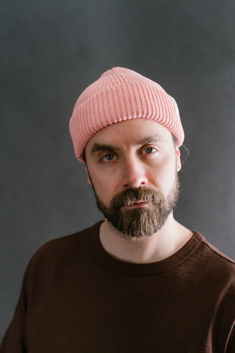 KBN01.331 - Organic Cotton Beanie - Peach