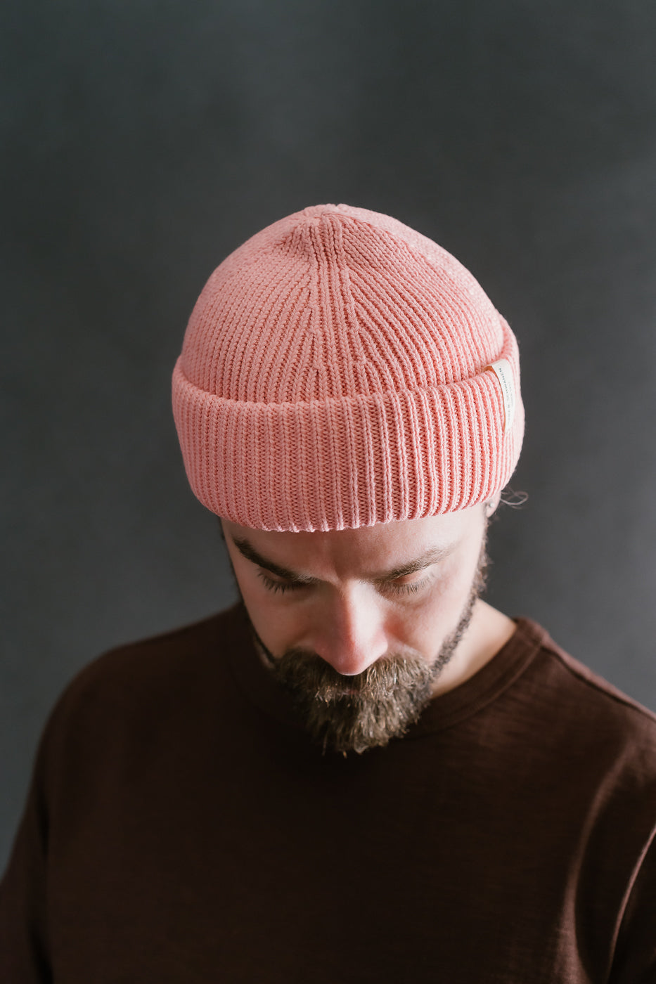 KBN01.331 - Organic Cotton Beanie - Peach