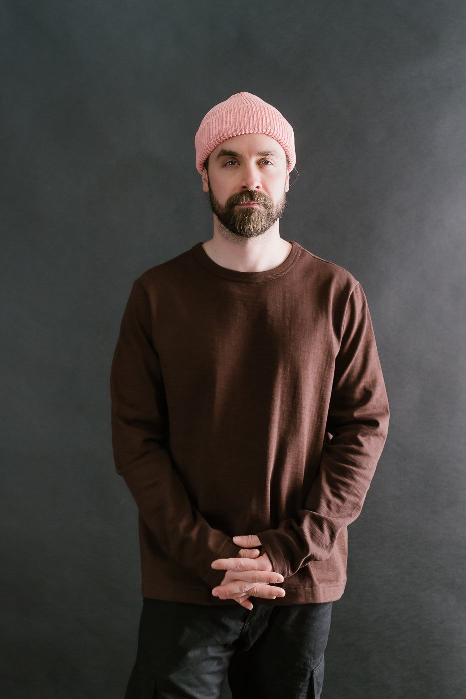 KBN01.331 - Organic Cotton Beanie - Peach