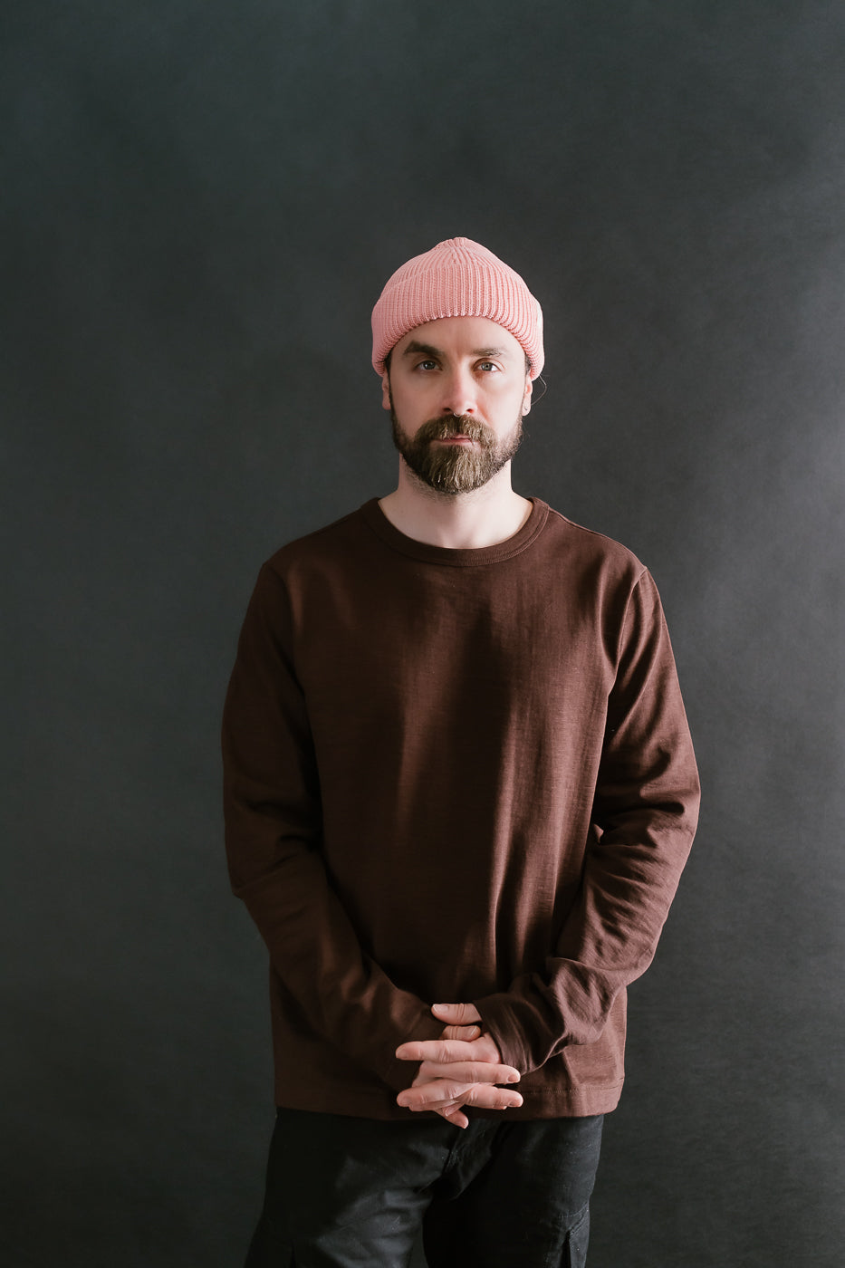 KBN01.331 - Organic Cotton Beanie - Peach