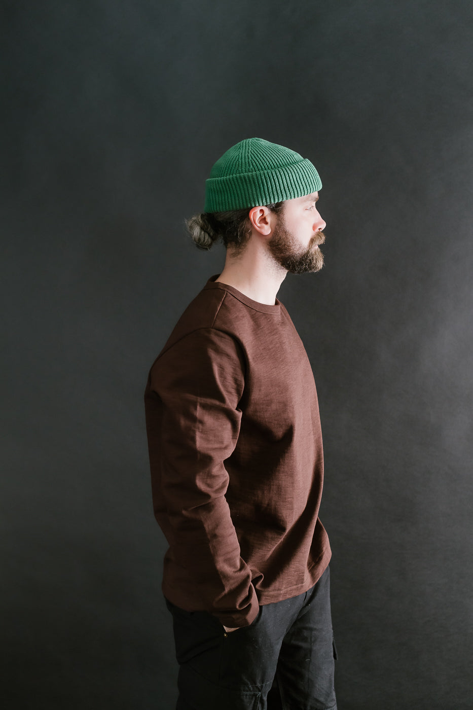 KBN01.46 - Organic Cotton Beanie - Grass