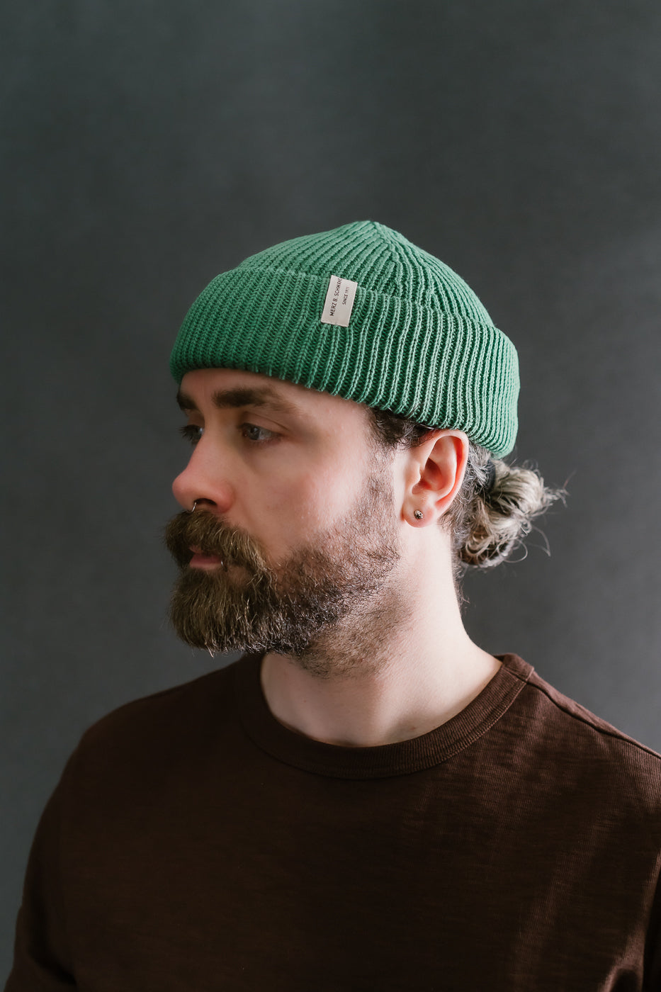 KBN01.46 - Organic Cotton Beanie - Grass